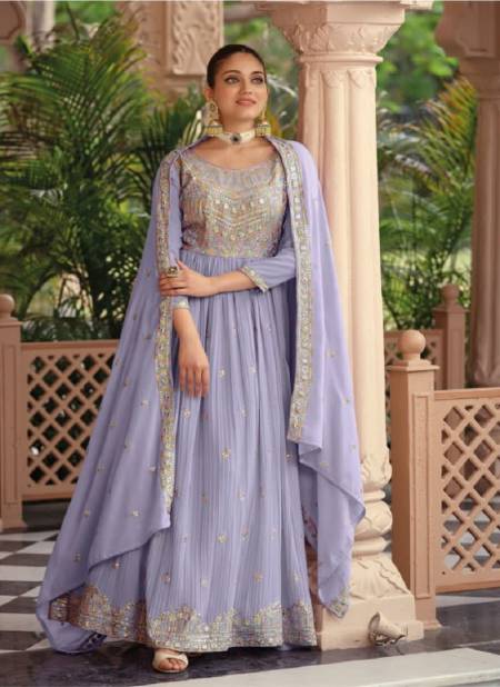 Apshra By Zaveri Heavy Wedding Wear Dupatta With Gown